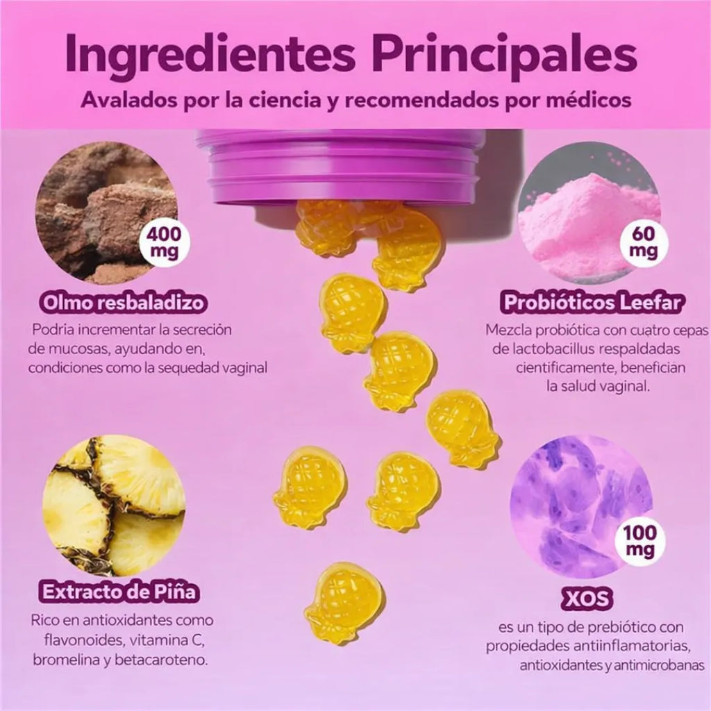 Women’s Probioticos Sabor piña
