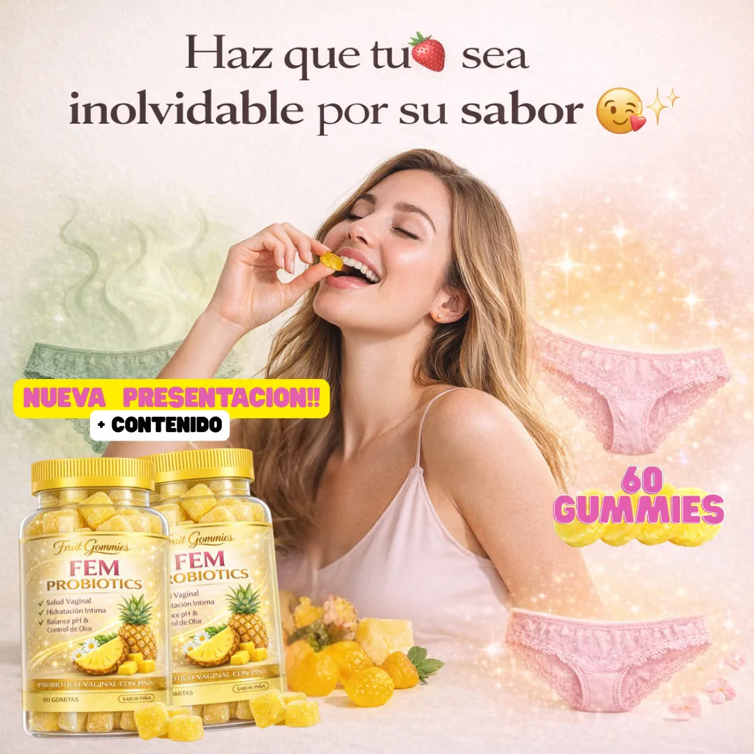Women’s Probioticos Sabor piña