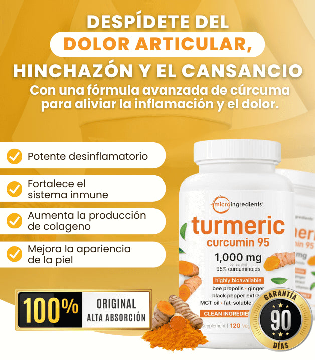 Turmeric Curcumin 60 Capsulas