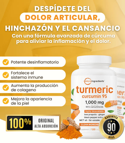 Turmeric Curcumin 60 Capsulas