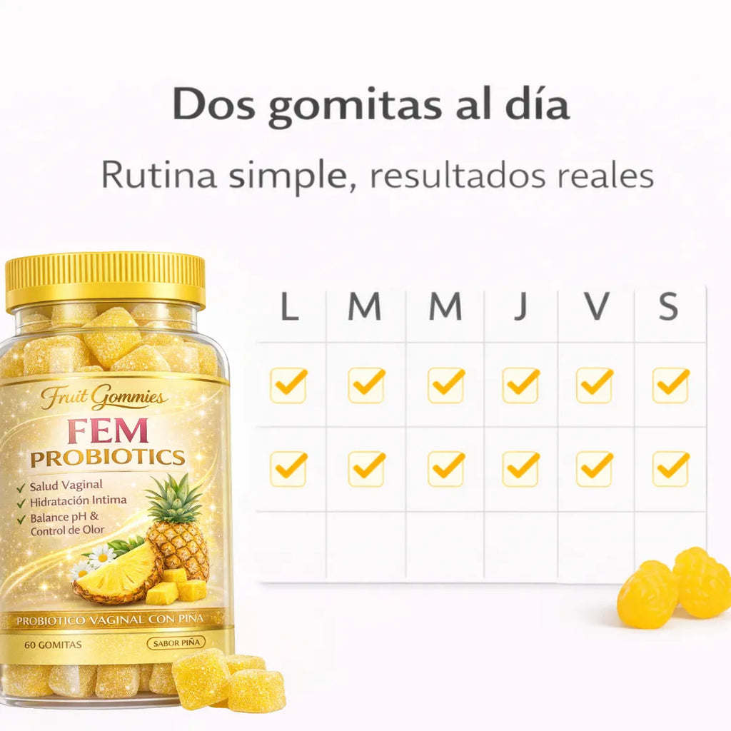 Women’s Probioticos Sabor piña