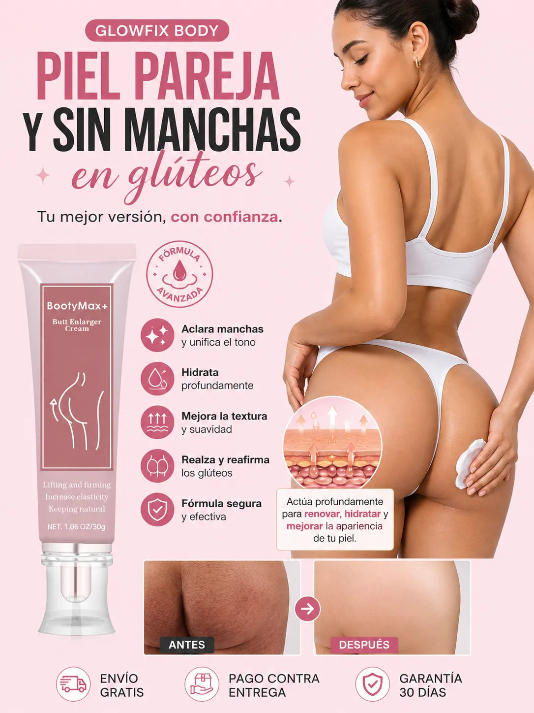 GLUTEOS BOOTYMAX Oferta 2x1